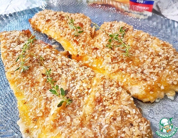 Рыба в сырной темпуре