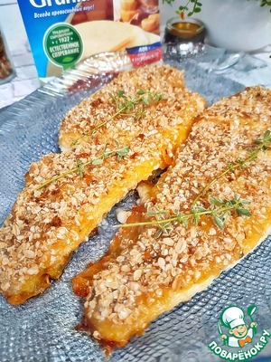 Рыба в сырной темпуре