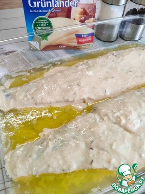 Рыба в сырной темпуре