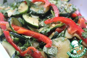 Салат из овощей по-корейски Салат из овощей по-корейски