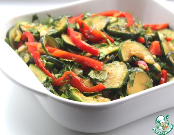 Салат из овощей по-корейски Салат из овощей по-корейски