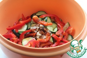 Салат из овощей по-корейски Салат из овощей по-корейски