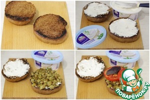 Сэндвич с баклажаном и сыром