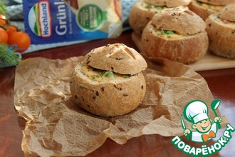 Сэндвич с баклажаном и сыром