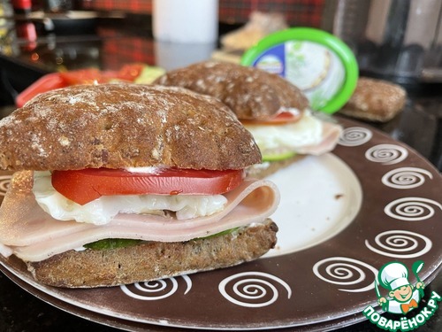 Сэндвич с яйцом