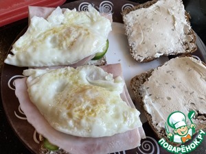 Сэндвич с яйцом