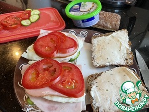 Сэндвич с яйцом