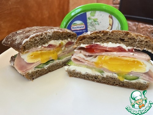 Сэндвич с яйцом