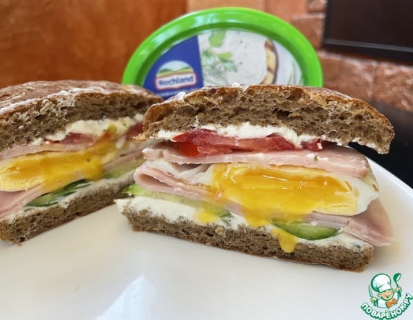 Сэндвич с яйцом
