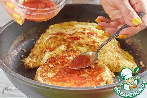 Сэндвич с омлетом и плавленым сыром Сэндвич с омлетом и плавленым сыром