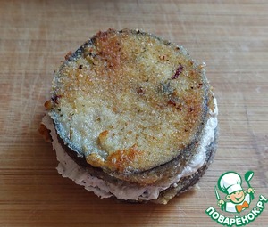 Сэндвичи из баклажанов с творожным сыром