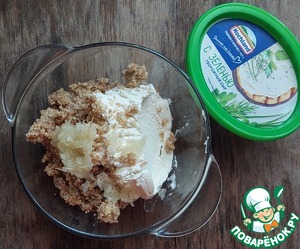 Сэндвичи из баклажанов с творожным сыром