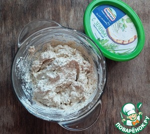 Сэндвичи из баклажанов с творожным сыром