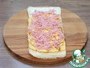 Сэндвичи с яйцом и сосиской "Улитки" Сэндвичи с яйцом и сосиской "Улитки"