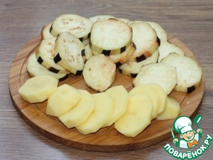 Шашлычки из крокетов с сыром и овощами