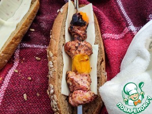 Шашлычные хот-доги