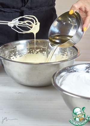 Шифоновые бисквитные тосты с кремом