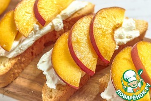 Шифоновые бисквитные тосты с кремом