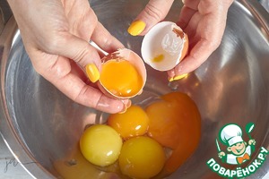 Шифоновые бисквитные тосты с кремом