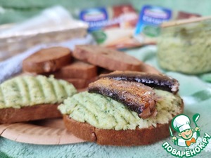 Шпротные бутерброды