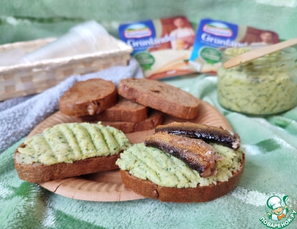 Шпротные бутерброды