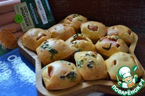 Сосиски в кексе