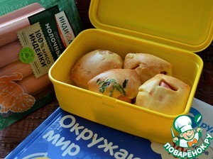 Сосиски в кексе
