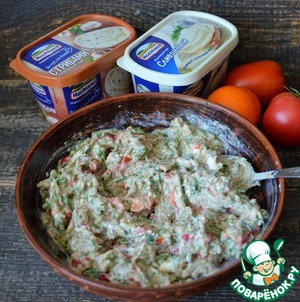 Сырная паста с овощами-гриль Сырная паста с овощами-гриль