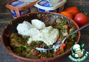 Сырная паста с овощами-гриль Сырная паста с овощами-гриль