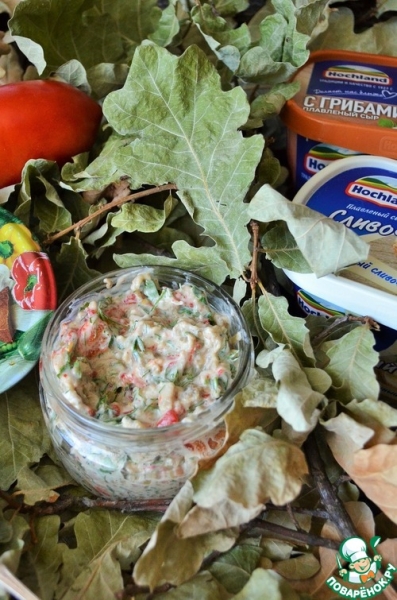 Сырная паста с овощами-гриль Сырная паста с овощами-гриль