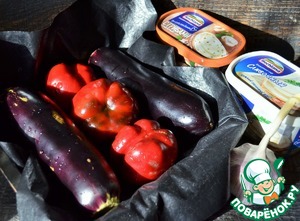 Сырная паста с овощами-гриль Сырная паста с овощами-гриль