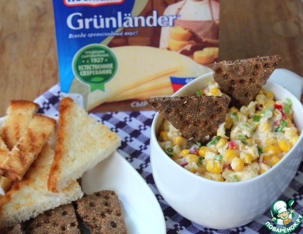 Сырно-кукурузный дип