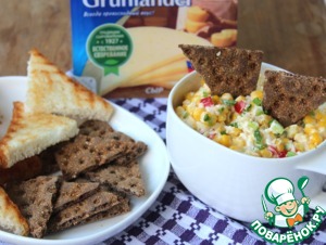 Сырно-кукурузный дип