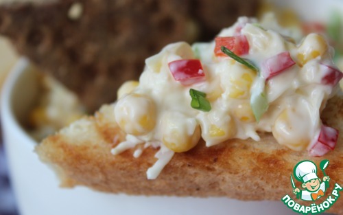 Сырно-кукурузный дип