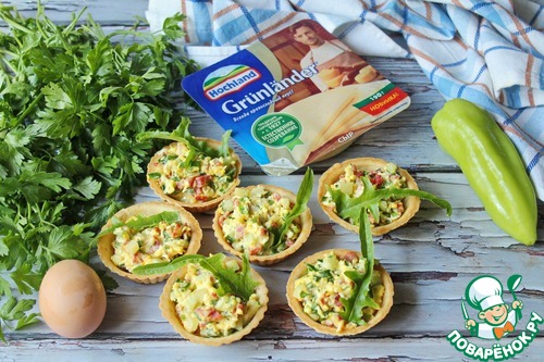 Тарталетки с салатом Тарталетки с салатом