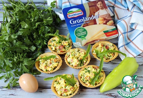 Тарталетки с салатом Тарталетки с салатом