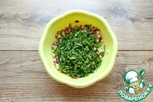 Тарталетки с салатом Тарталетки с салатом