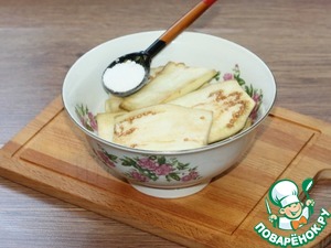 Тосты с овощами, сыром в яичной заливке Тосты с овощами, сыром в яичной заливке