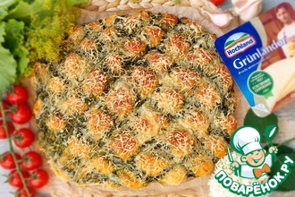 Тосты с сыром и баклажанами