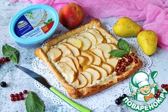 Треугольники из лаваша с творожно-ягодной начинкой Треугольники из лаваша с творожно-ягодной начинкой