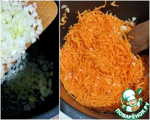 Тушёная капуста с копчёными колбасками