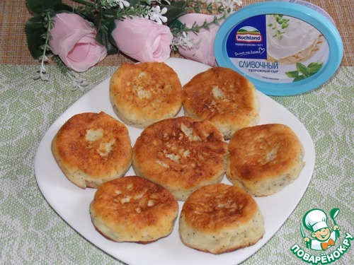 Творожники с маком и сыром Творожники с маком и сыром