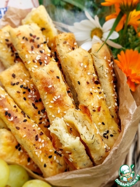 Творожно-сырные палочки Творожно-сырные палочки