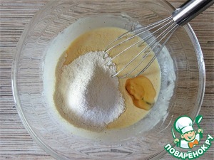 Творожные маффины с кабачковыми розами