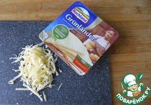 Веер из кабачков в духовке