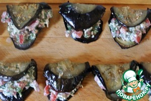 Закуска из баклажанов с сыром Закуска из баклажанов с сыром