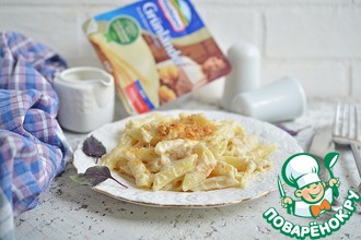 Закуска из лаваша с сыром и огурцом