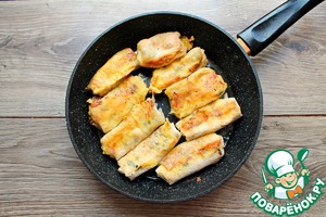 Закуска из лаваши и сыра Закуска из лаваши и сыра