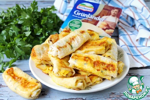 Закуска из лаваши и сыра Закуска из лаваши и сыра