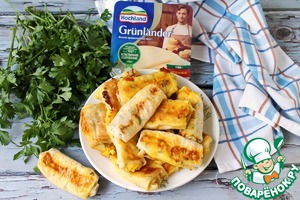 Закуска из лаваши и сыра Закуска из лаваши и сыра